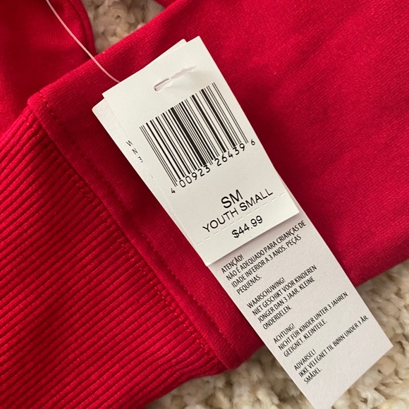 Disney Parks Girls Christmas Hoodie and Face Mask - Picture 4 of 6